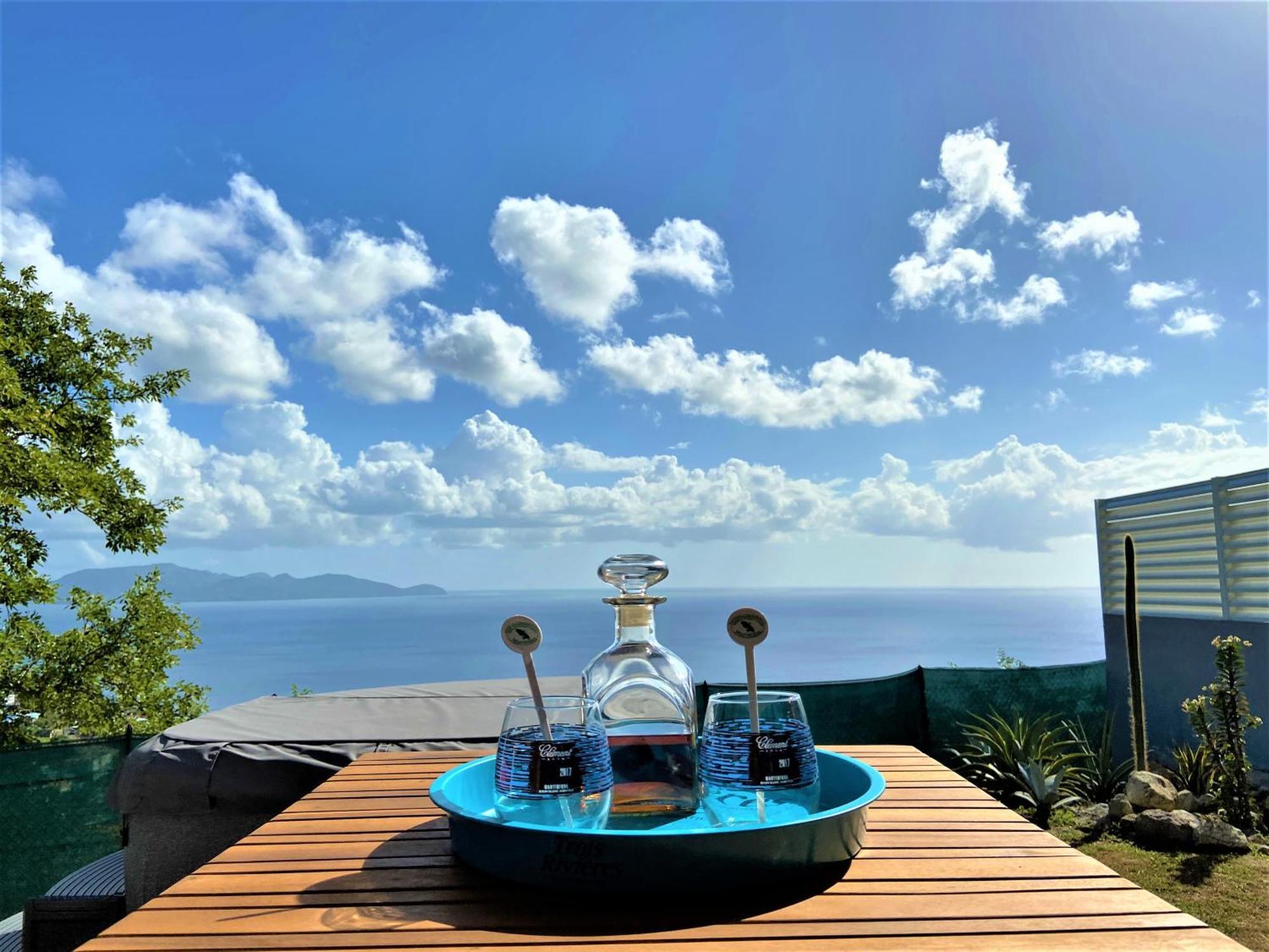 Bungalow Palbea Superieur Avec Spa Et Vue Mer Schoelcher Εξωτερικό φωτογραφία
