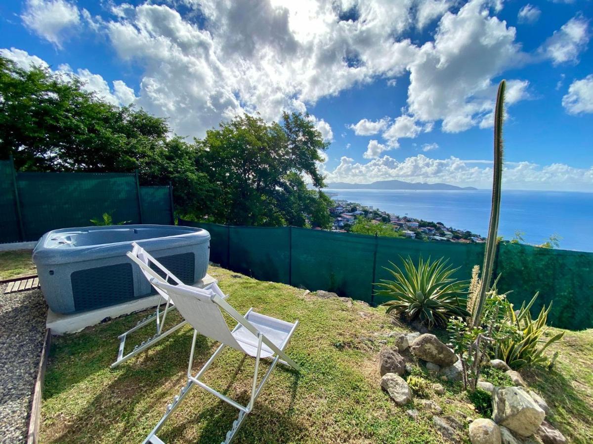 Bungalow Palbea Superieur Avec Spa Et Vue Mer Schoelcher Εξωτερικό φωτογραφία